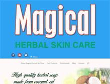 Tablet Screenshot of magicalherbal.com